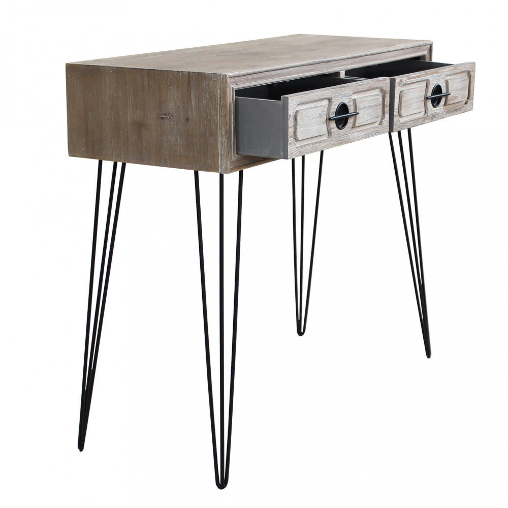 Consolle con 2 cassetti