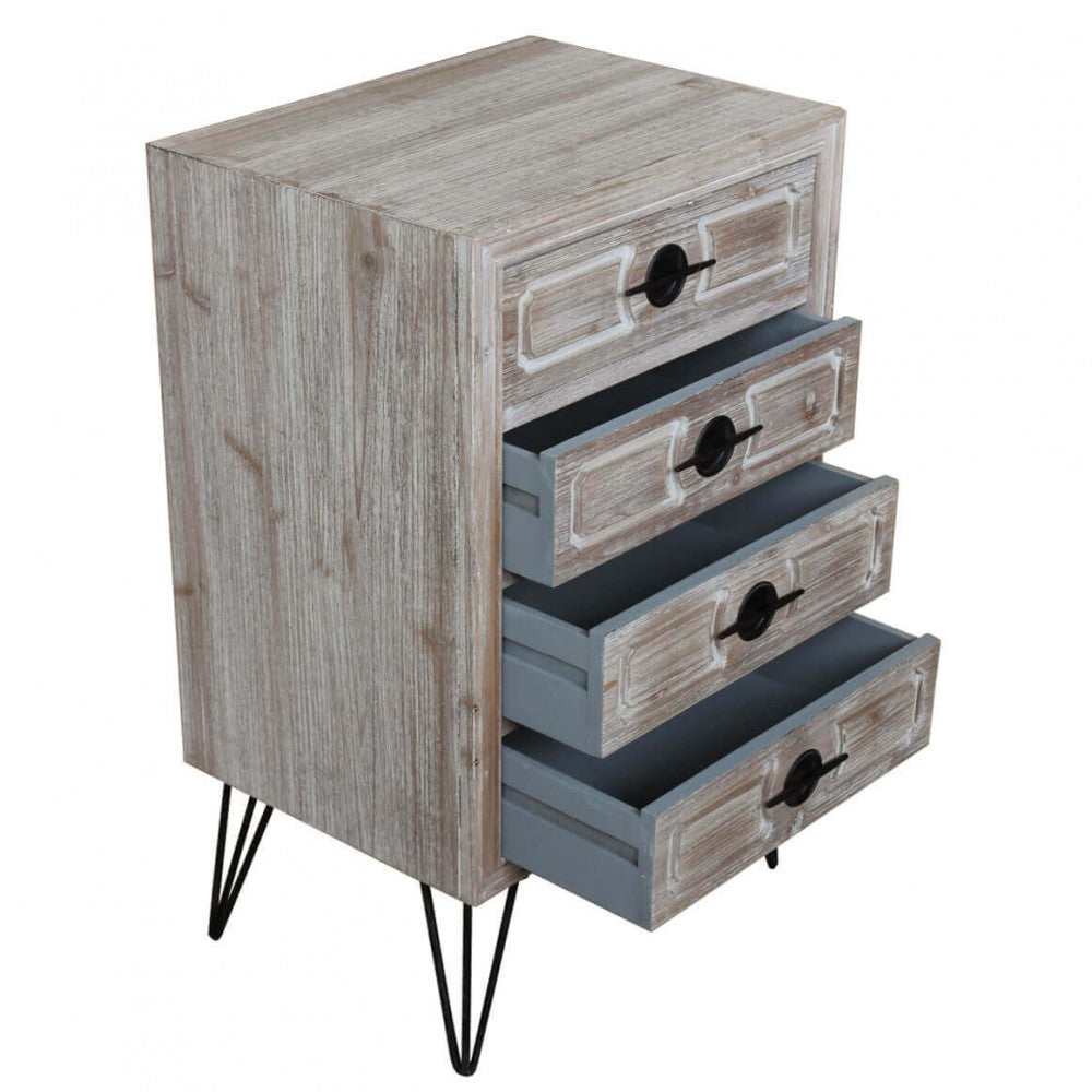 Cabinet with 4 drawers