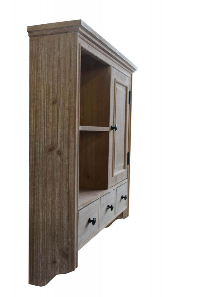 Pensile 1 anta e 3 cassetti