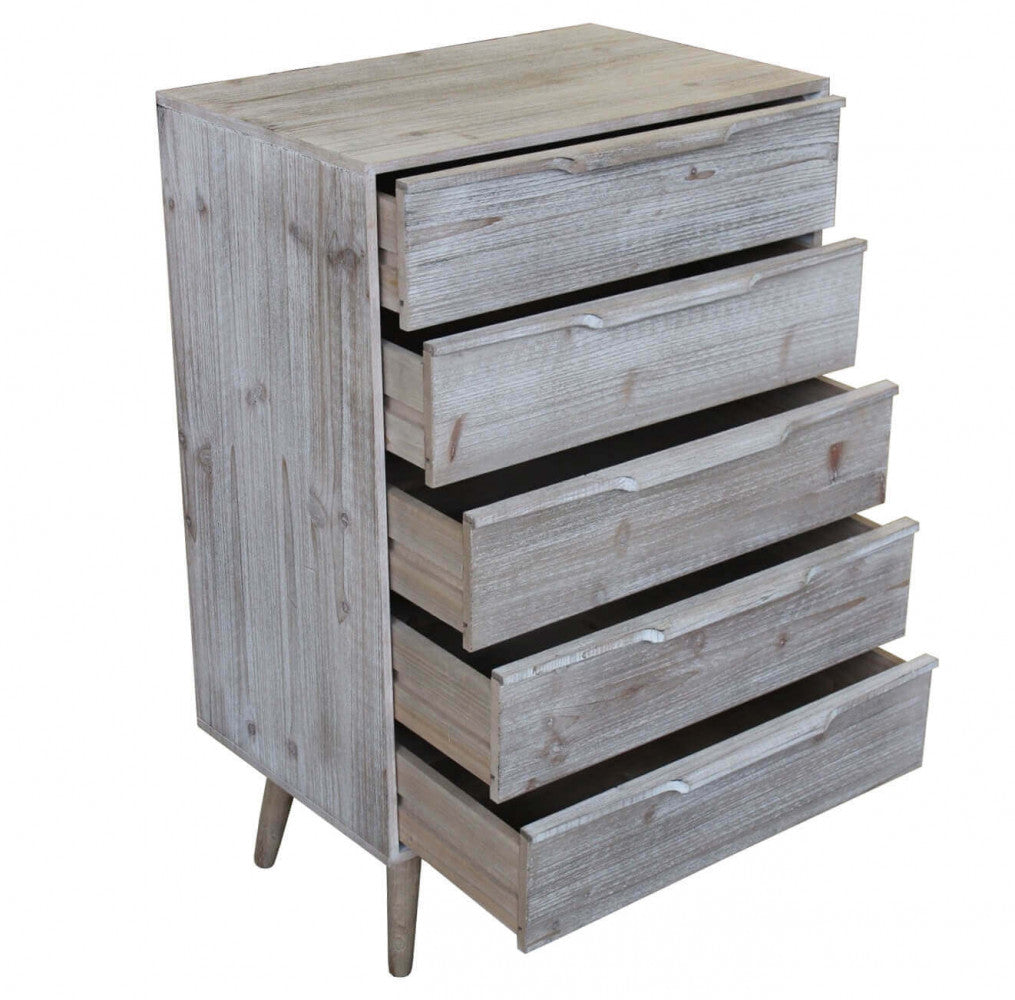 Cassettiera con 5 cassetti