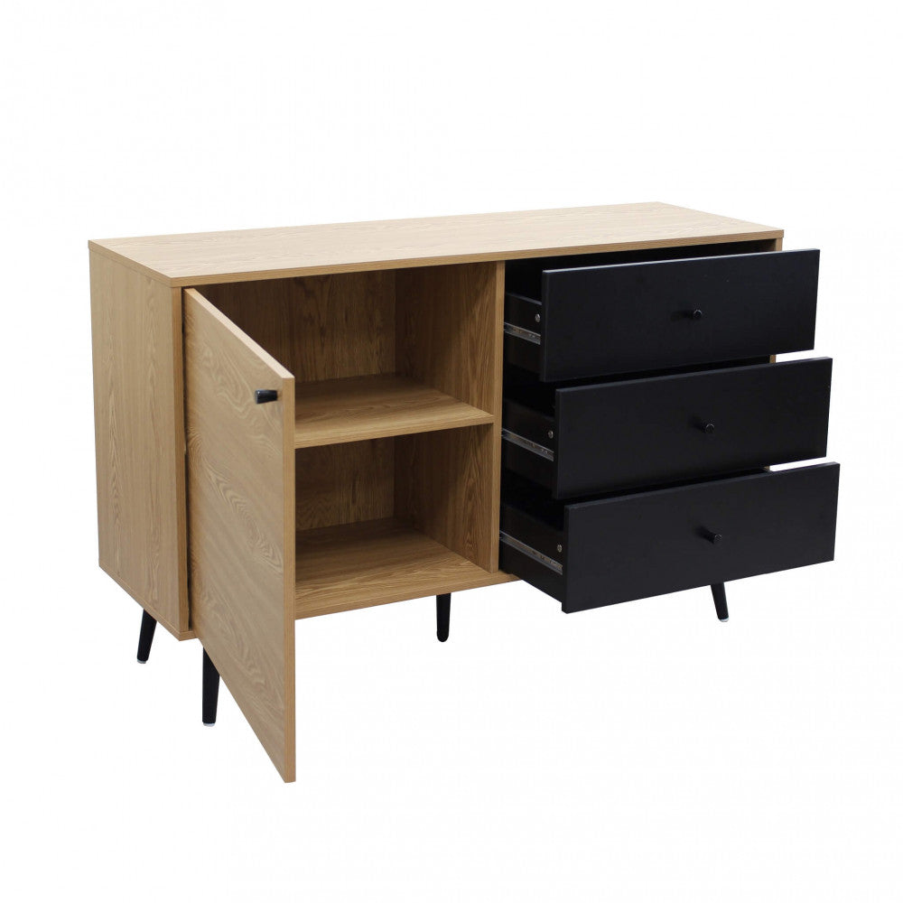 Mobile evan nero e naturale