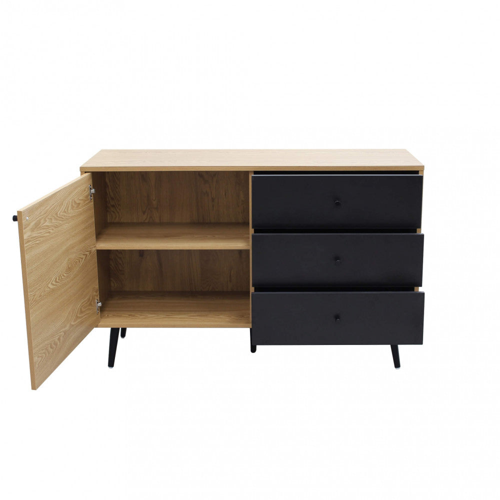 Mobile evan nero e naturale