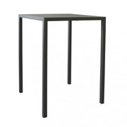 Self-leveling table 80 x 80 anthracite high