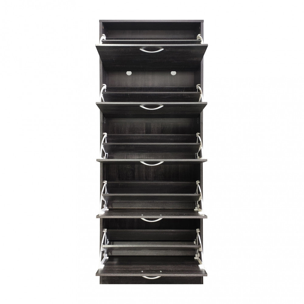 Scarpiera susie grigio scuro