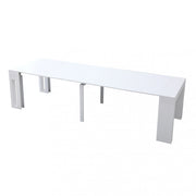 Tavolo consolle darius bianco 45/96/147/198/249/300 x 90