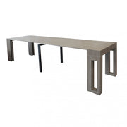 Tavolo consolle darius taupe 45/96/147/198/249/300 x 90