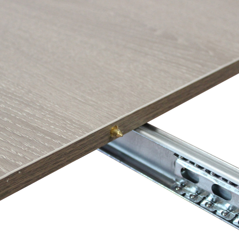 Tavolo consolle darius taupe 45/96/147/198/249/300 x 90