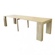 Tavolo consolle darius naturale 45/96/147/198/249/300 x 90