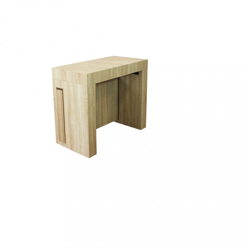 Tavolo consolle darius naturale 45/96/147/198/249/300 x 90