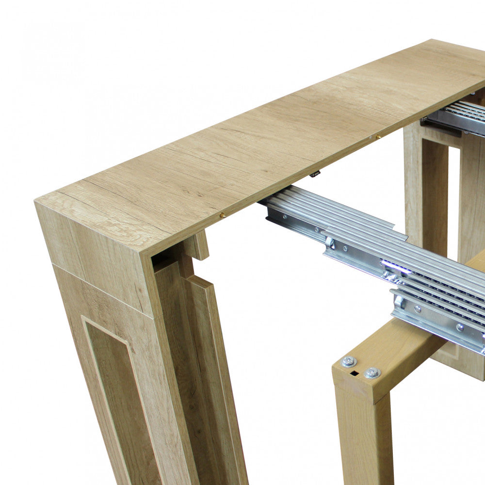 Darius console table natural with grain 45/96/147/198/249/300 x 90