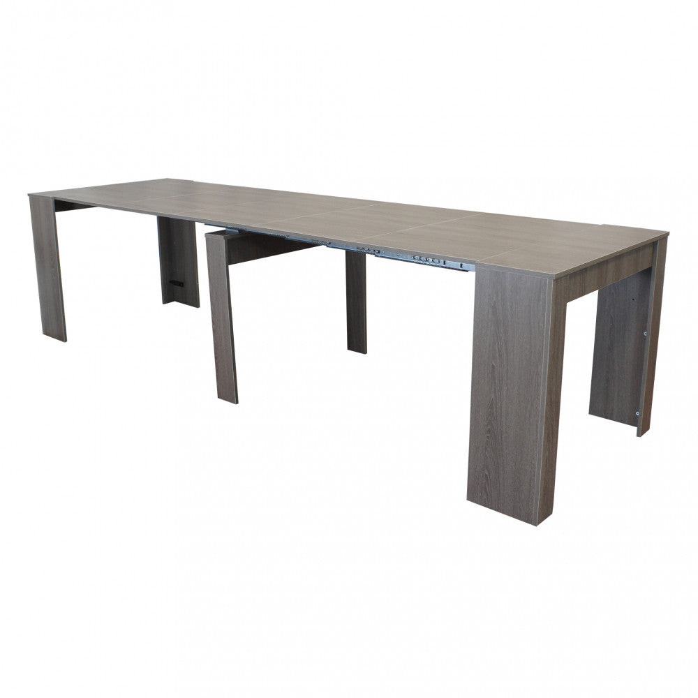 Tavolo consolle dave taupe 50/100/150/200/250/300 x 90