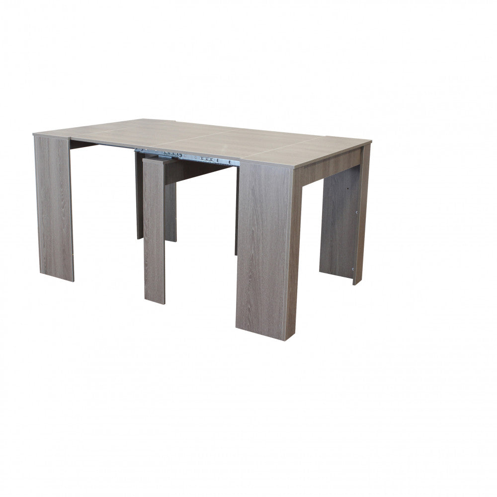 Tavolo consolle dave taupe 50/100/150/200/250/300 x 90