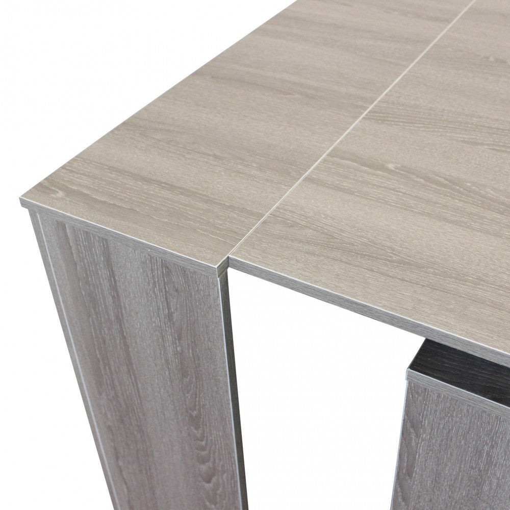 Tavolo consolle dave taupe 50/100/150/200/250/300 x 90