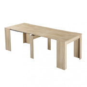 Tavolo consolle dave naturale 50/100/150/200/250/300 x 90