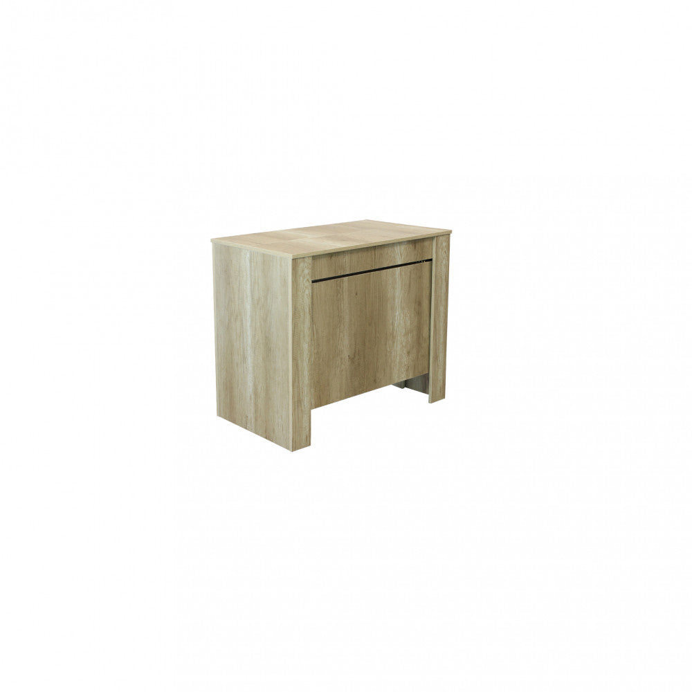 Tavolo consolle dave naturale con venature 50/100/150/200/250/300 x 90