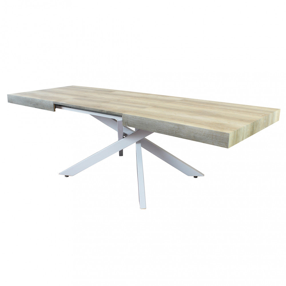 Tavolo allungabile darren naturale nodato 160/240 x 90