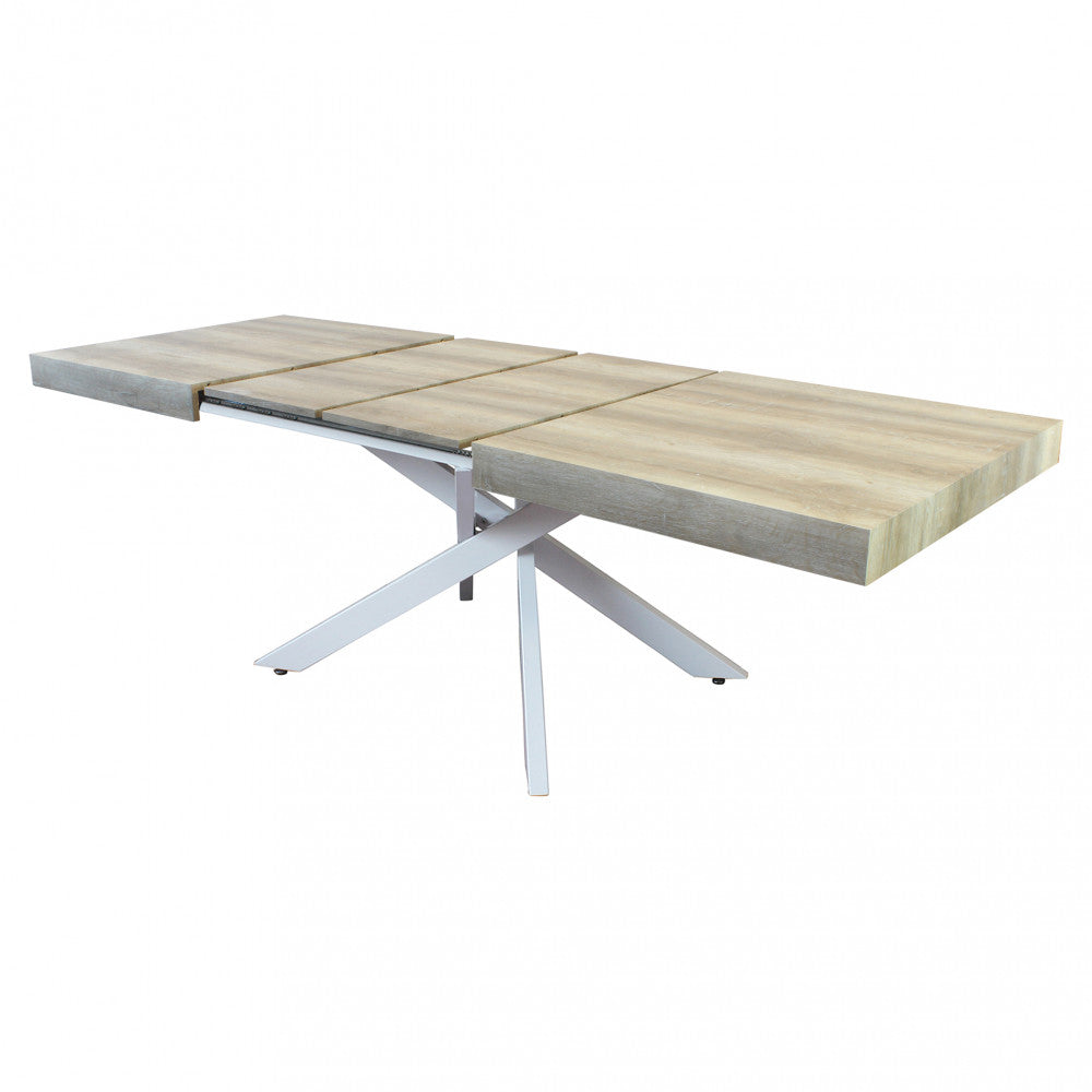 Tavolo allungabile darren naturale nodato 160/240 x 90