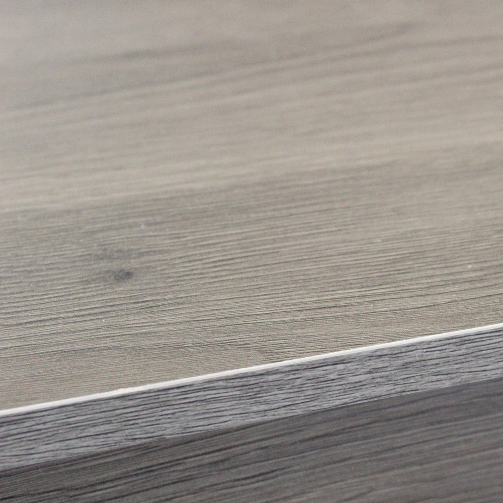 Tavolo allungabile emmet antracite effetto legno 140/190 x 90