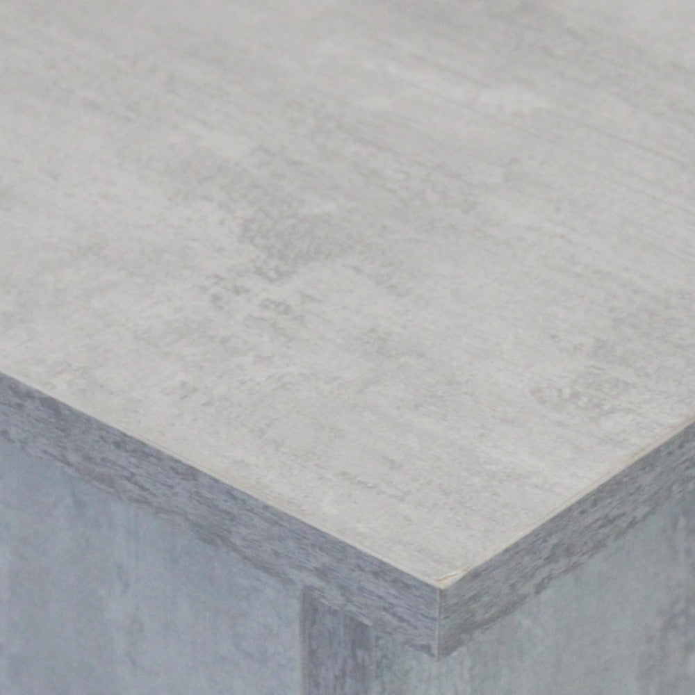 Tavolo allungabile emmet grigio effetto cemento 140/190 x 90