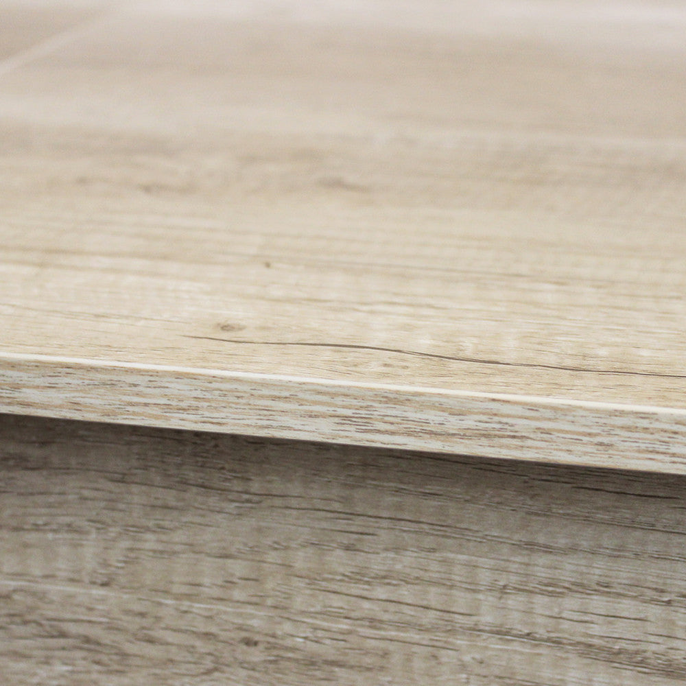 Tavolo allungabile emmet naturale con venature 140/190 x 90