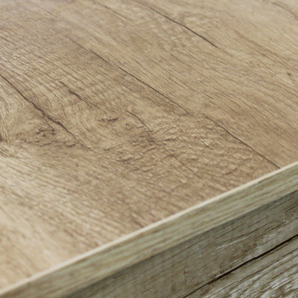 Tavolo allungabile emmet naturale con venature 140/190 x 90