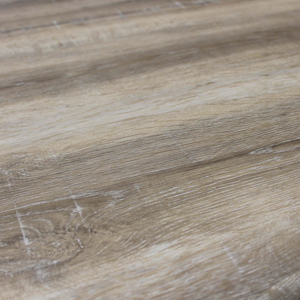 Natural knotted Floyd table with black frame, 160 x 90 cm