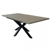 Tavolo allungabile garfield grigio 160/200 x 90