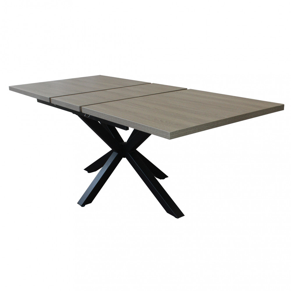 Tavolo allungabile garfield grigio 160/200 x 90