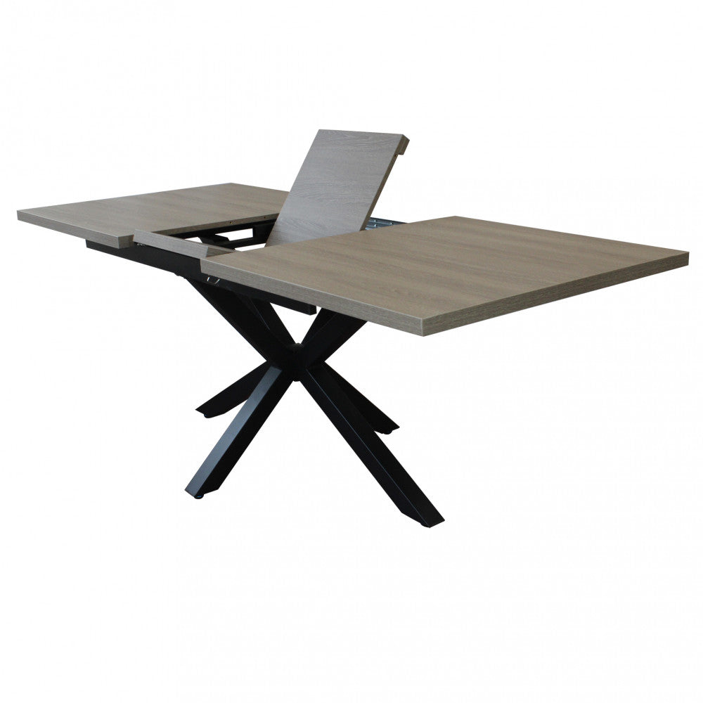 Tavolo allungabile garfield grigio 160/200 x 90