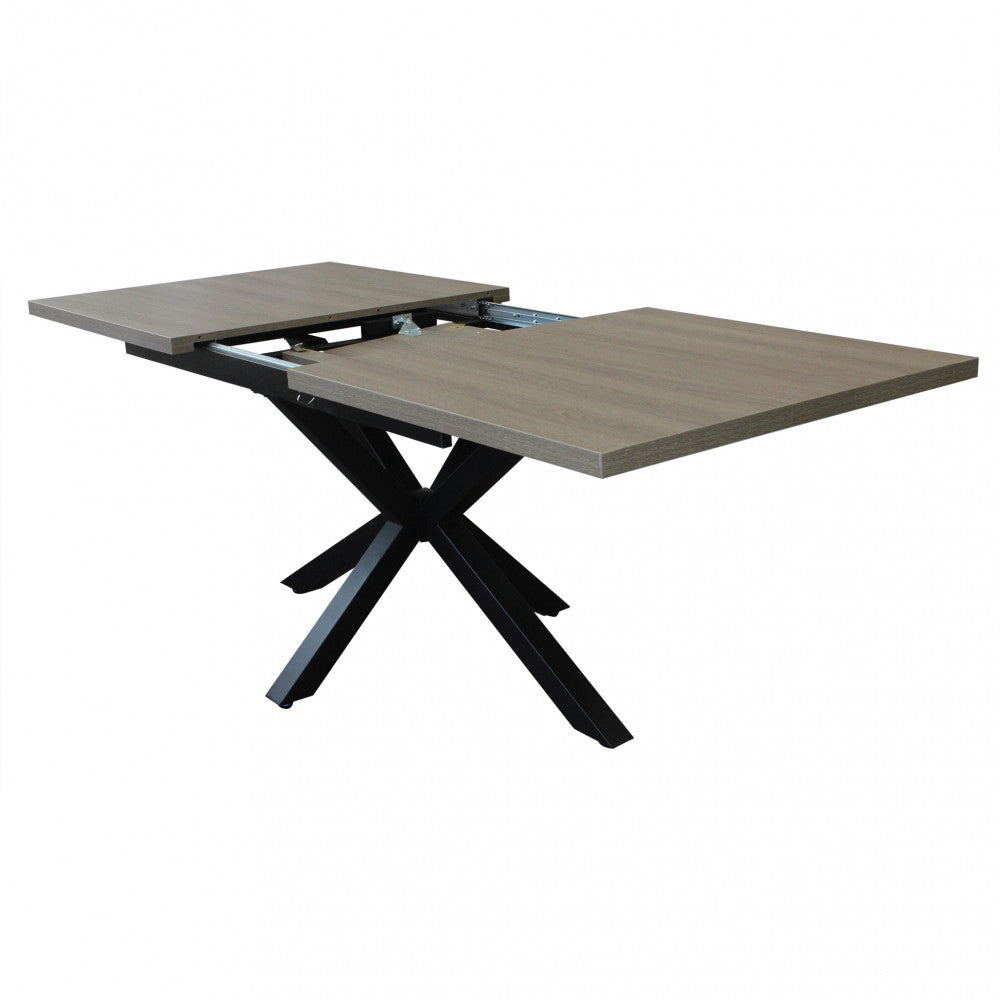 Tavolo allungabile garfield grigio 160/200 x 90