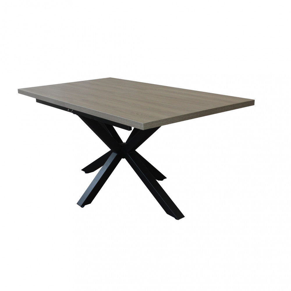 Tavolo allungabile garfield grigio 160/200 x 90