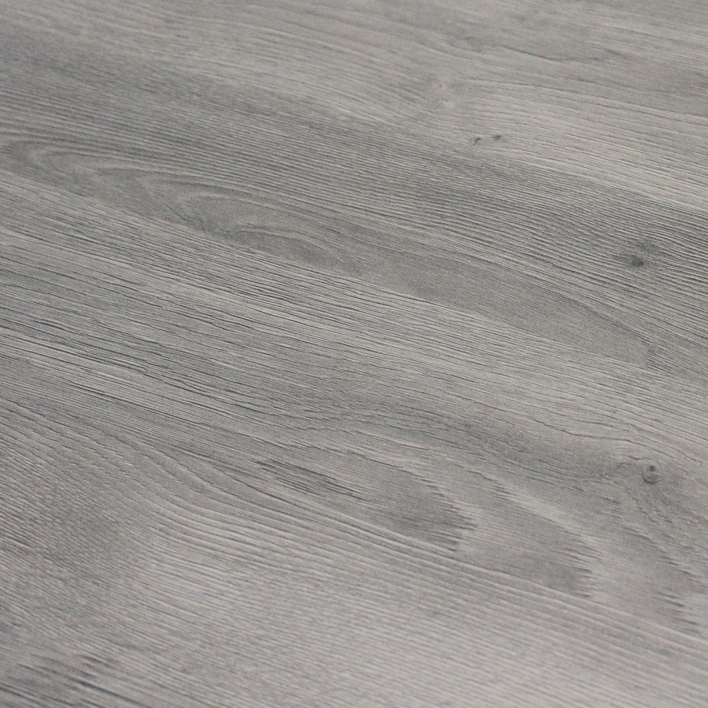 Tavolo allungabile garfield antracite effetto legno struttura bianca 160/200 x 90