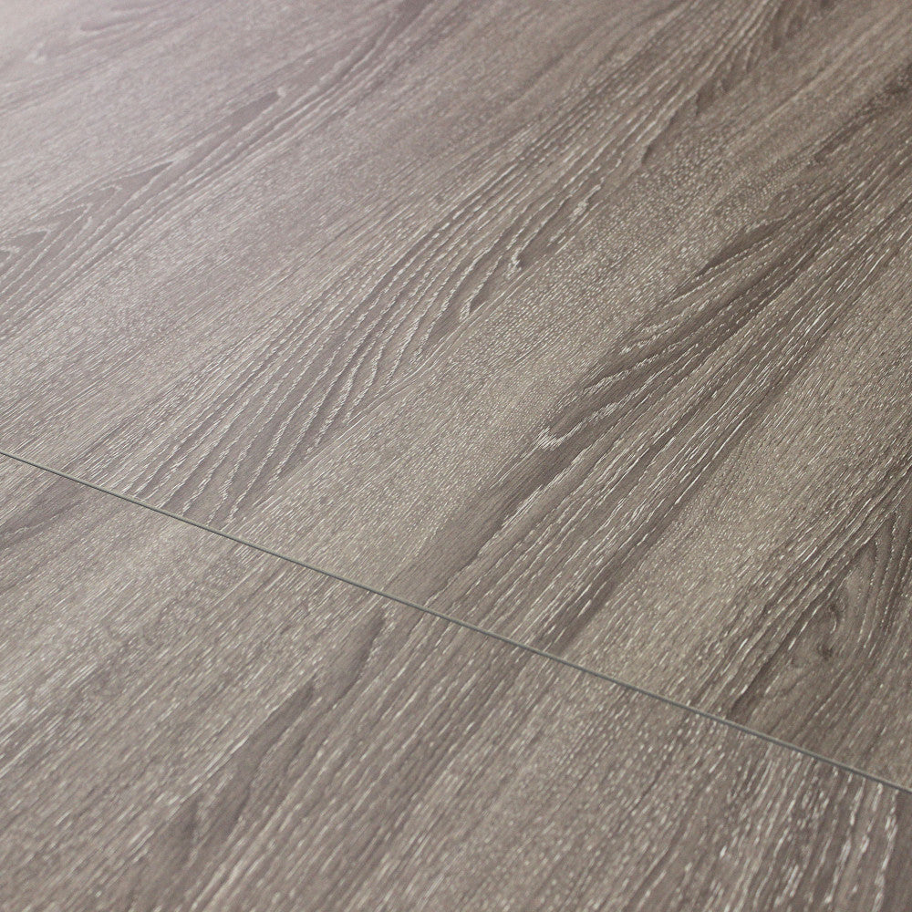 Tavolo allungabile garfield grigio effetto cemento struttura bianca 160/200 x 90