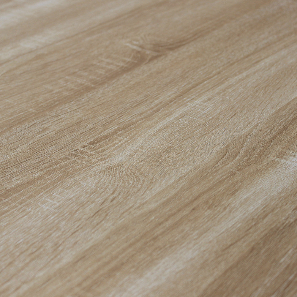 Tavolo allungabile garfield naturale struttura bianca 160/200 x 90