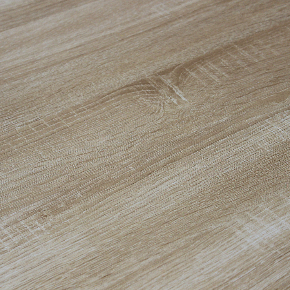 Tavolo allungabile garfield naturale struttura bianca 160/200 x 90