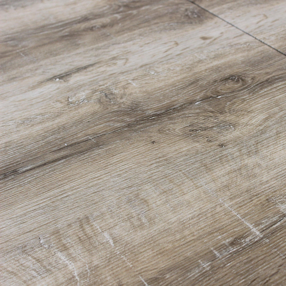 Tavolo rotondo allungabile garry naturale nodato struttura bianca 120/160 x 120