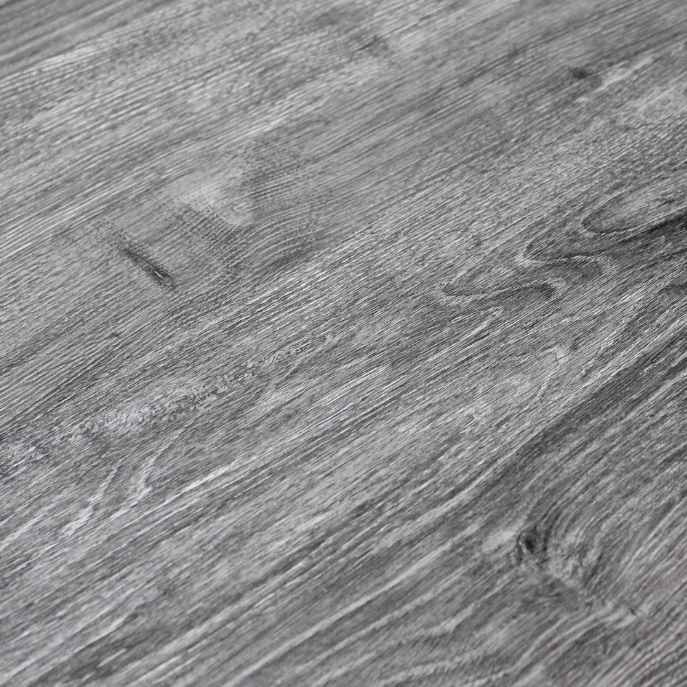 Tavolo rotondo allungabile garry antracite effetto legno struttura bianca 120/160 x 120