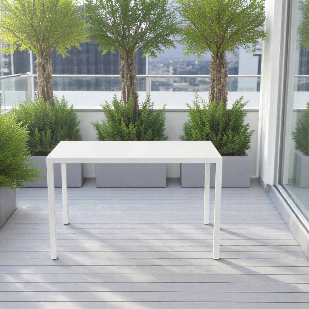 Tavolo autolivellante 80 x 120 x 76 bianco