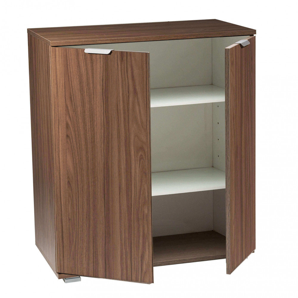 Mobiletto 2 ante tinta noce