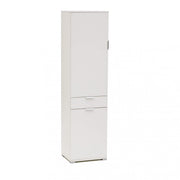 Wardrobe with 2 doors and 1 white drawer