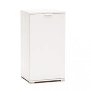 White 1-door cabinet