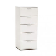 Mobiletto 5 cassetti bianca