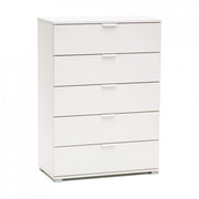 Mobiletto 5 cassetti bianca