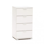 Mobiletto 4 cassetti bianca
