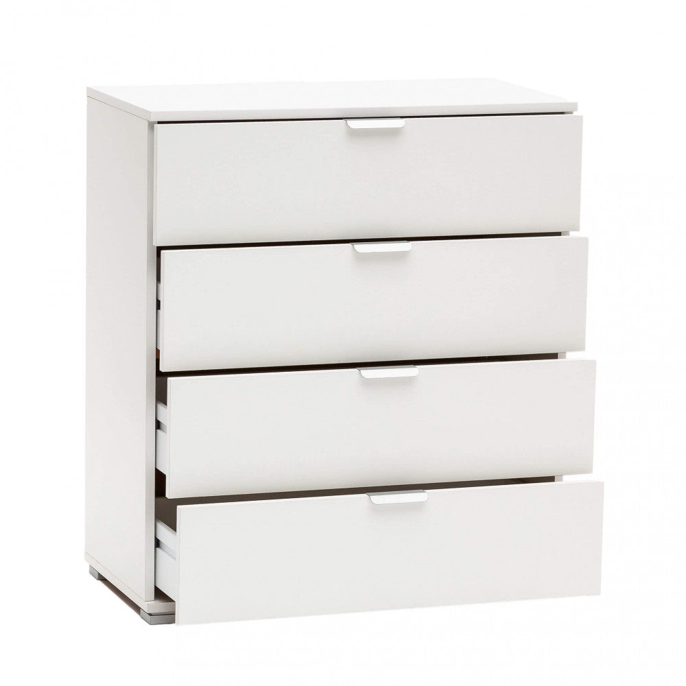 Mobiletto 4 cassetti bianca