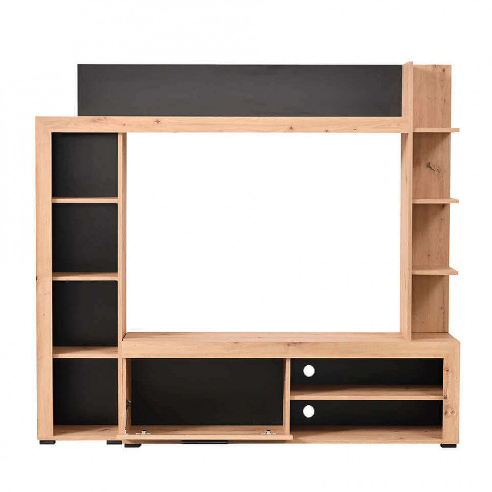 11008241 soggiorno rubi rovere artigiano e nero