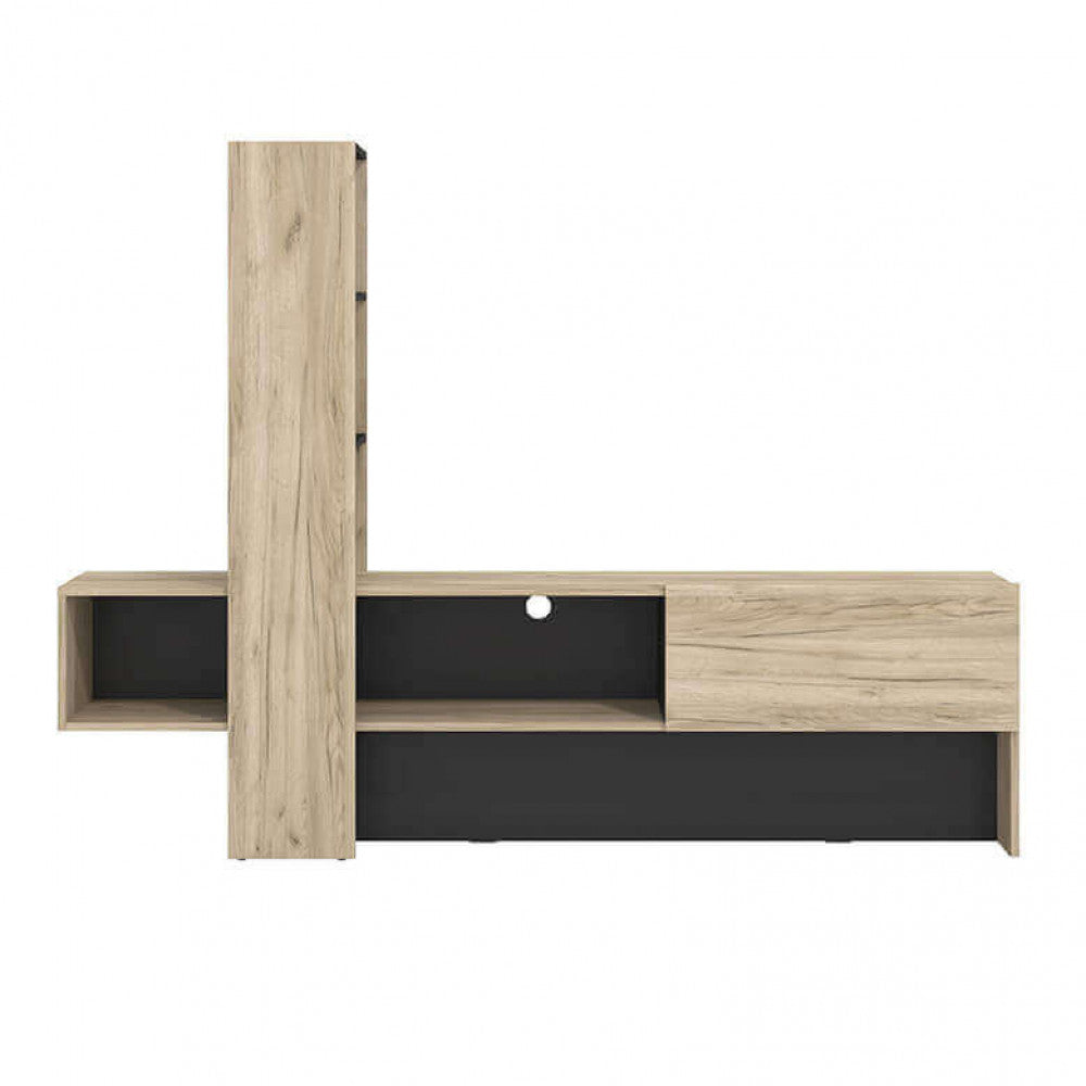 11008244 portatv orense rovere grigio e nero