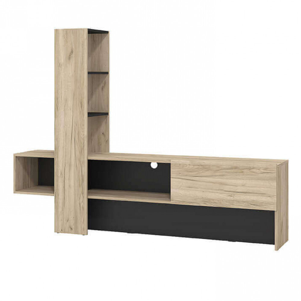 11008244 portatv orense rovere grigio e nero