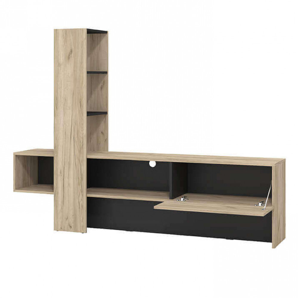 11008244 portatv orense rovere grigio e nero