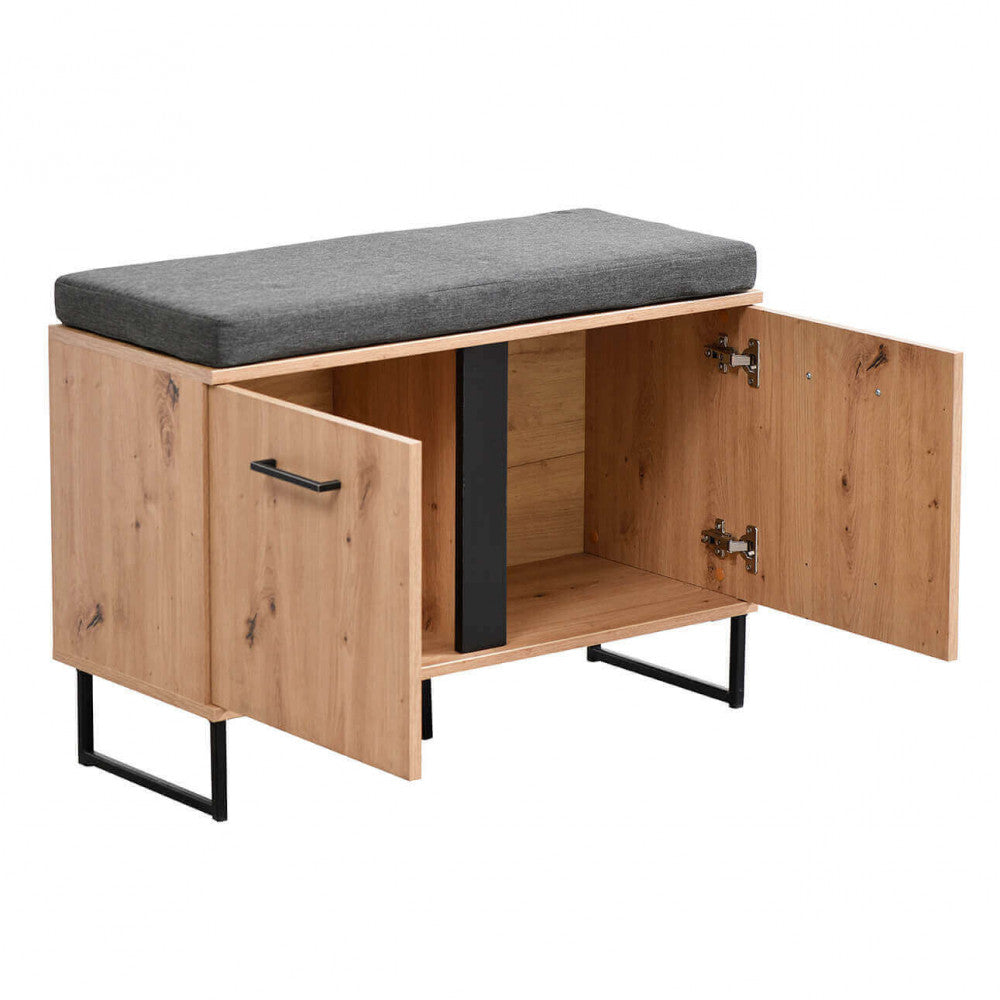 11008257 ingresso sardinia  rovere artigiano e nero